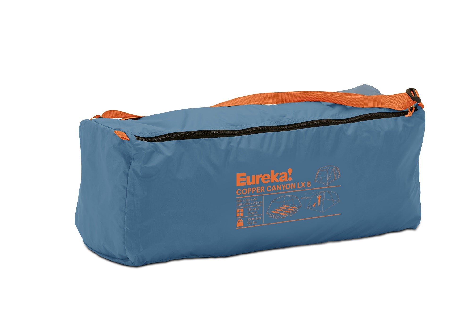 Eureka Copper Canyon LX 8-Person Camping Tent - Lightweight, Spacious Family Tent for Outdoor Adventures, Hiking & Backpacking Trips