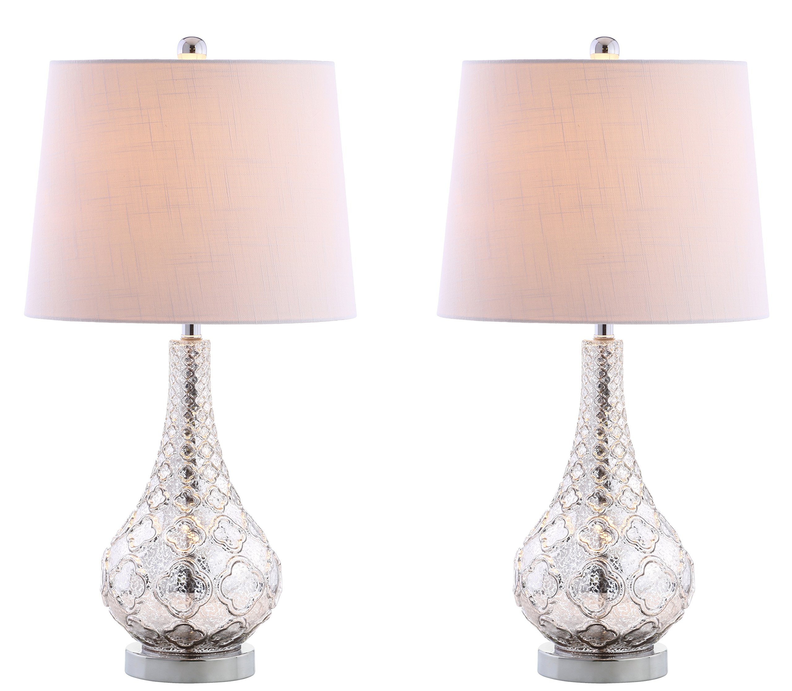 Jonathan Y JYL1077A-SET2 Set of 2 Modern LED Table Lamps - 25.5