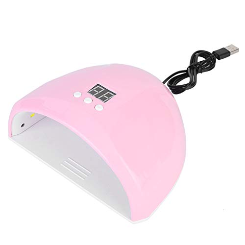 Professional 36W UV LED Nail Lamp Dryer with 3 Timer Settings - Pink Gel Nail Polish Curing Light for Salon & Home Manicure | Perfect for Nail Art, Acrylics & DIY Nail Care
