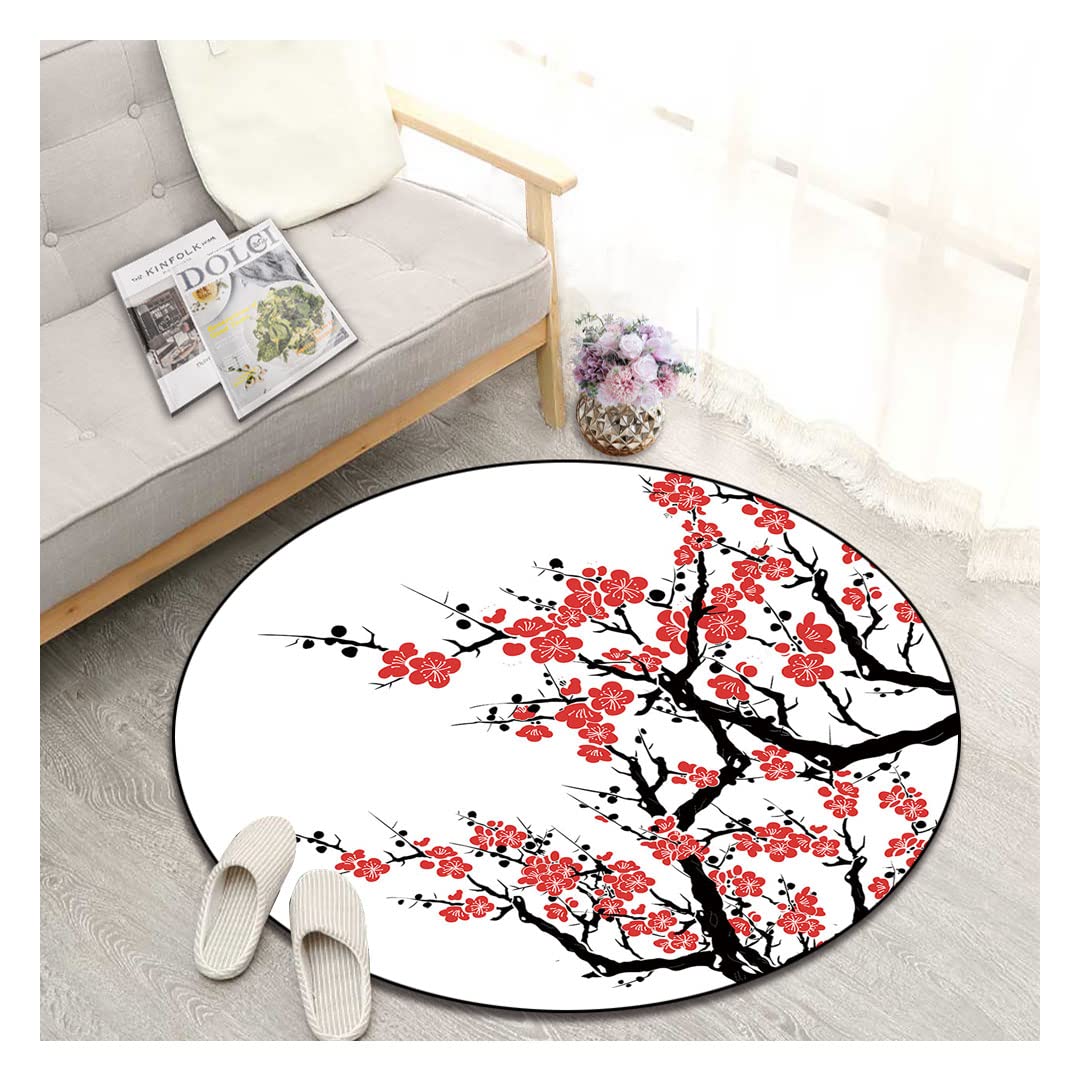 Non-Slip Round Area Rug 28