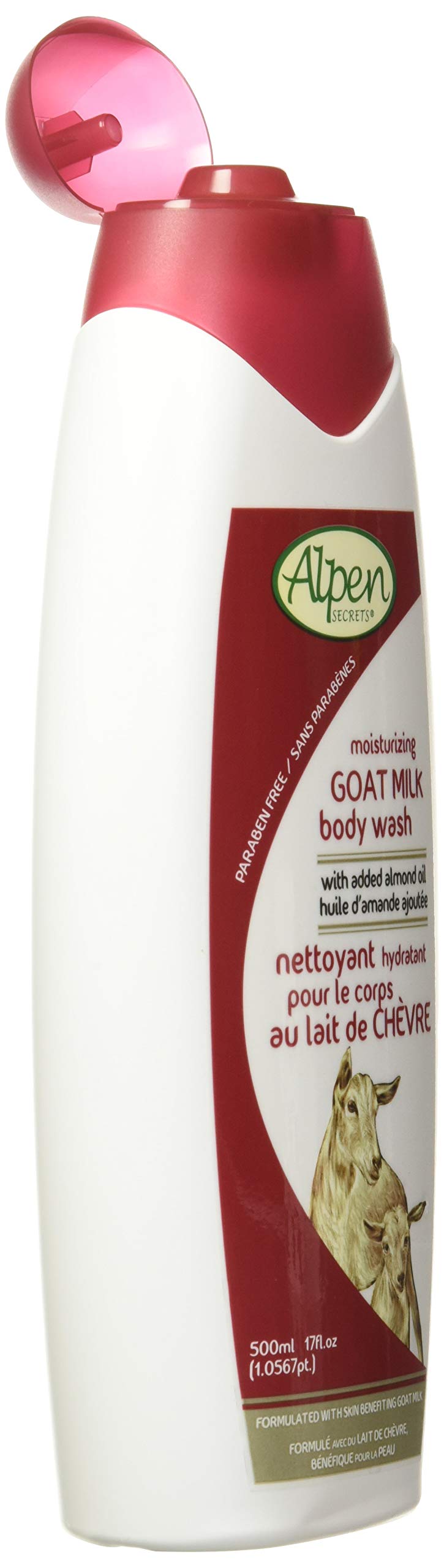 ALP GOAT MILK BODY WASH - Natural Moisturizing & Nourishing Soap for Dry & Sensitive Skin - Perfect for Daily Shower & Bath Routine