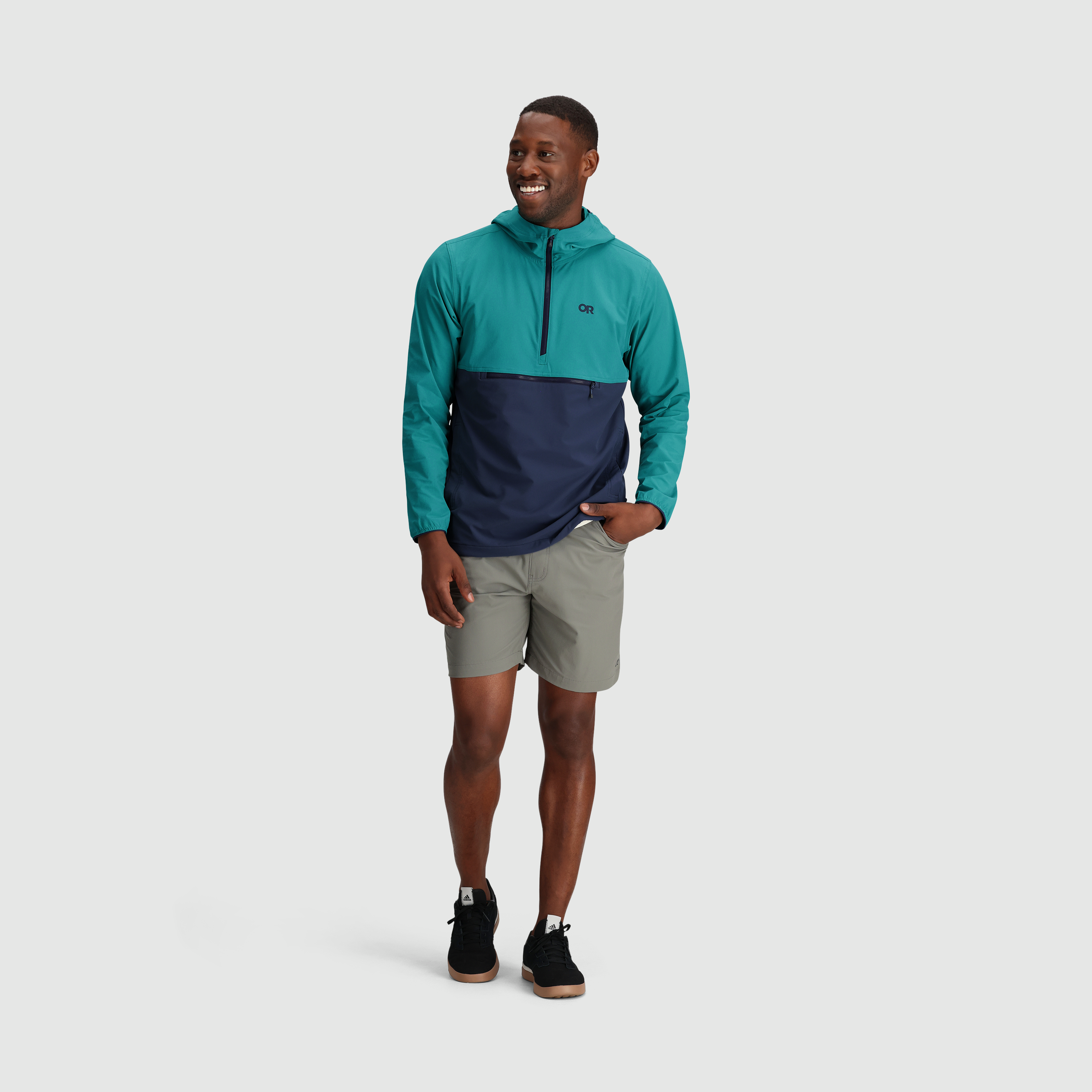 Men's Ferrosi Anorak Jacket - Lightweight Waterproof Windbreaker for Hiking & Outdoor Adventures