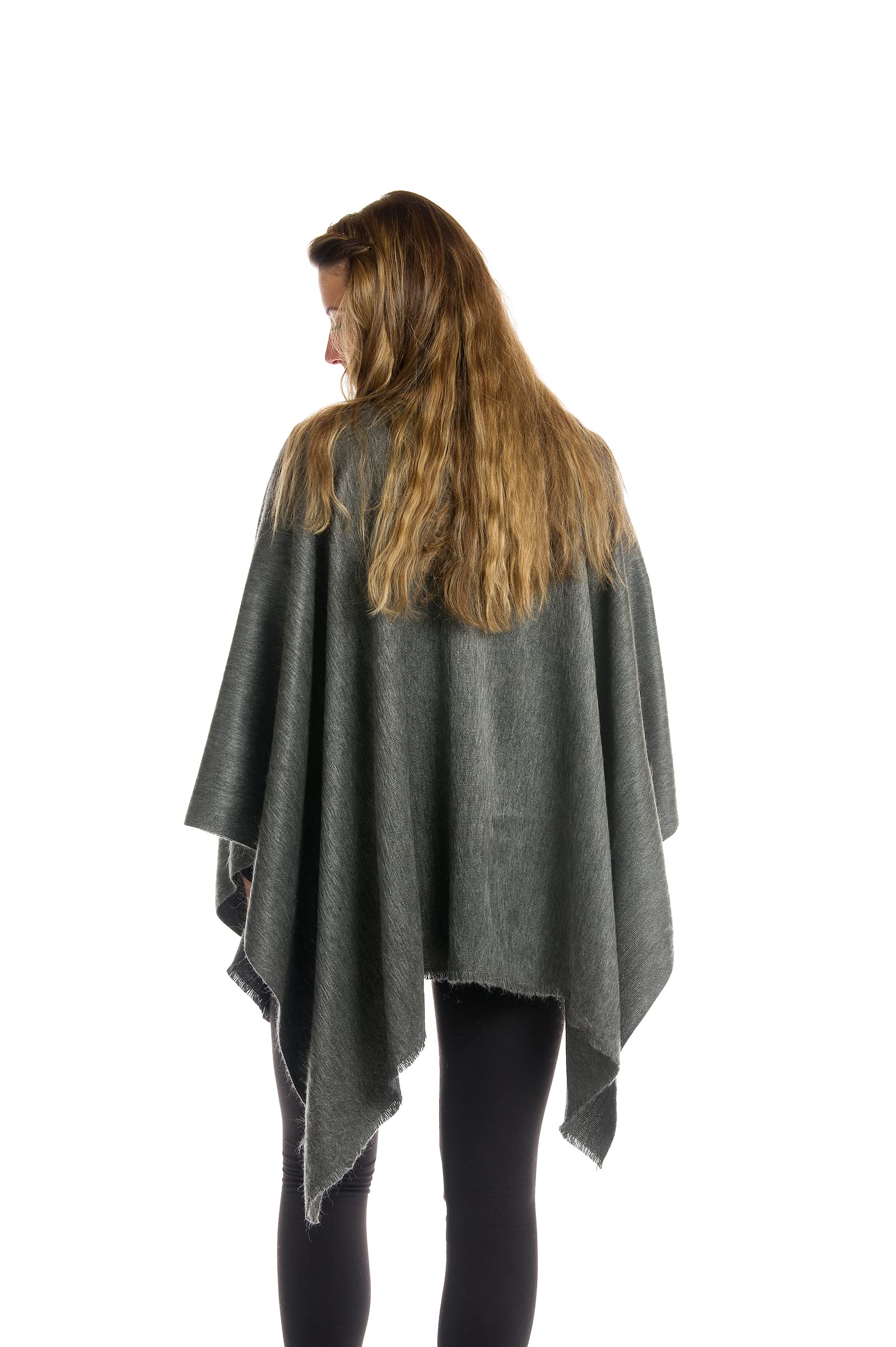 Soft & Warm Alpaca Wool Shawl Wrap - Eco-Friendly Winter Scarf for Men - Perfect for Cold Weather, Outdoor Activities & Holiday Gifts