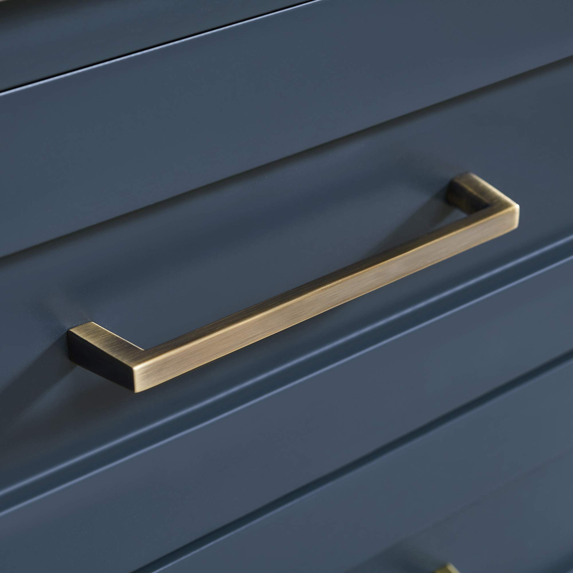 OVE Decors Maya 72-Inch Double Sink Bathroom Vanity in Midnight Blue - Modern Bathroom Storage Solution for Master Bath & Guest Powder Room