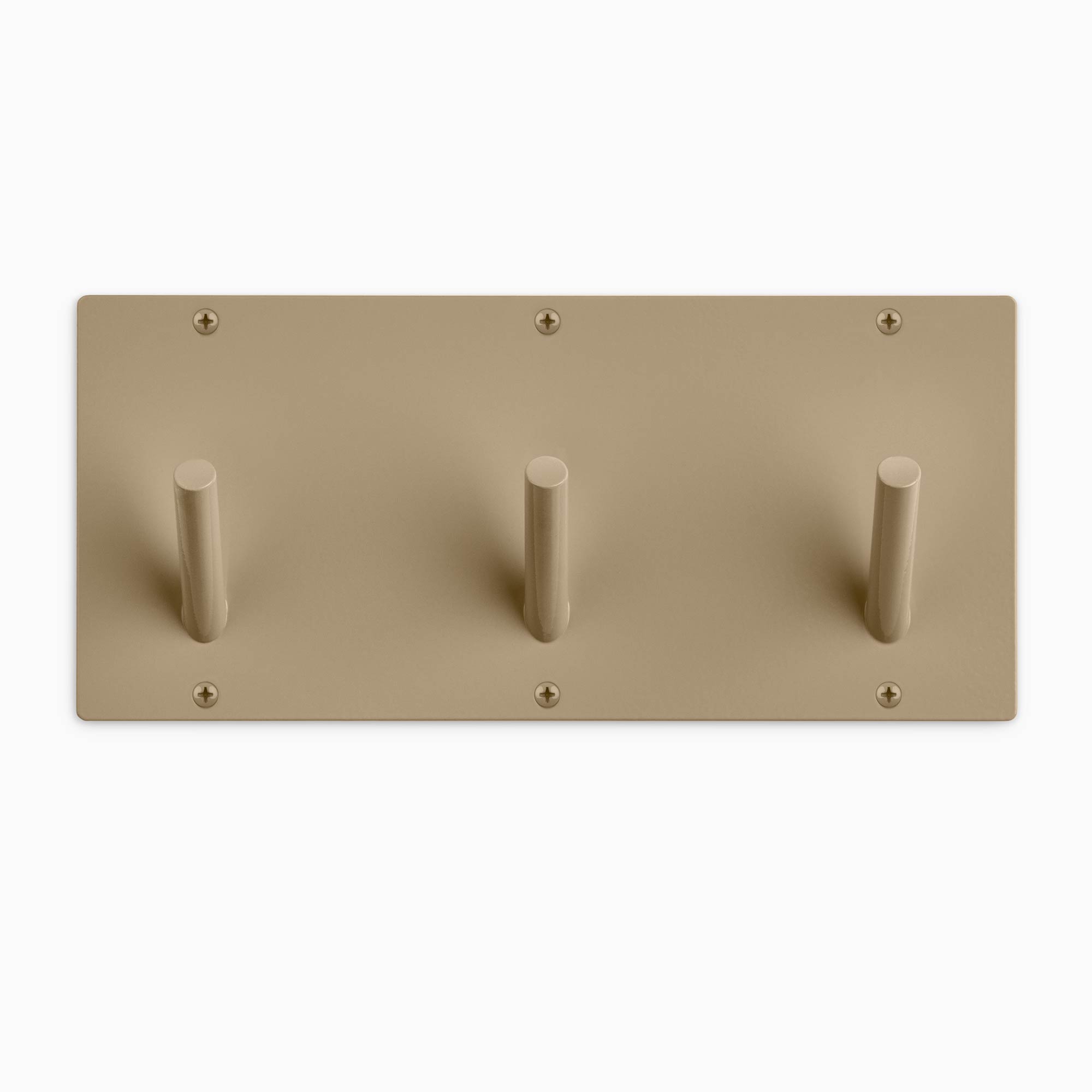 Peggy Square 3 Wall Hook - Rustic Decorative Hooks for Hanging Coats, Hats & Towels - Perfect for Entryway, Bathroom & Bedroom Organization