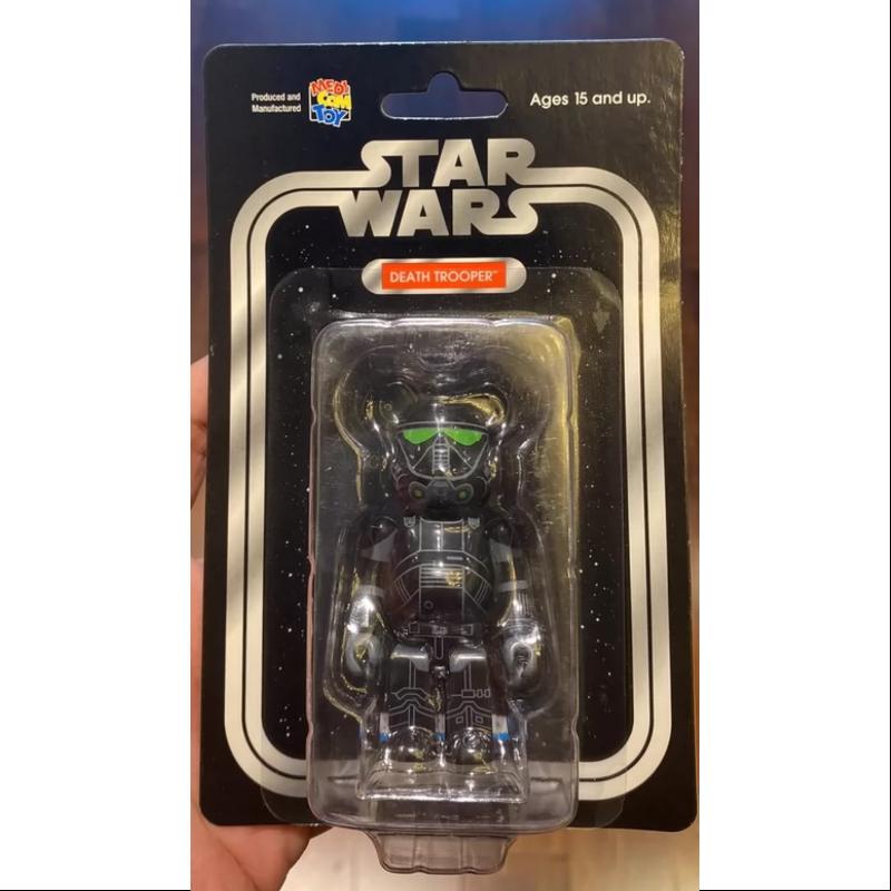 Limited Edition Medicom Be@rbrick 100% Star Wars Death Trooper Collectible Figure - Perfect for Display, Gifts & Star Wars Fans Collection