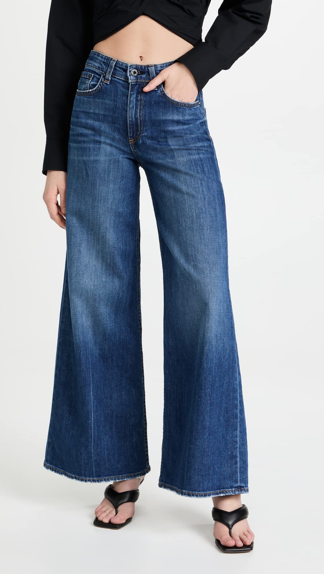 Best Women's Wide Leg Gunnison Jeans - High Waisted Stretch Denim Pants for Casual & Chic Outfits | Perfect for Work, Date Night & Weekend Wear