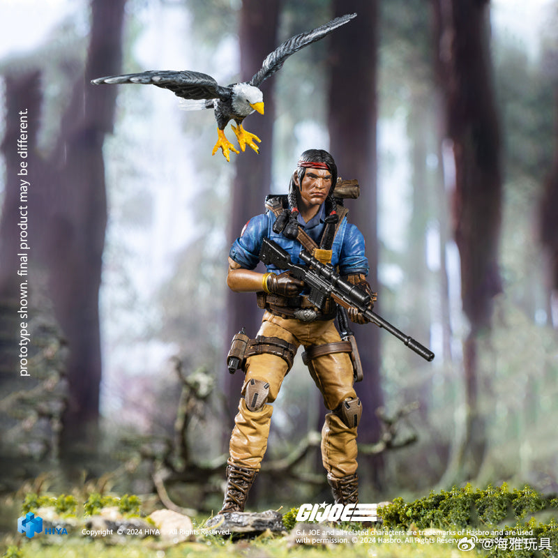 PRE ORDER - Hiya 1/18 Scale 4 Inch G.I. Joe Spirit Iron Knife Action Figure - Collectible Military Toy for Display & Play - Perfect for Fans & Collectors