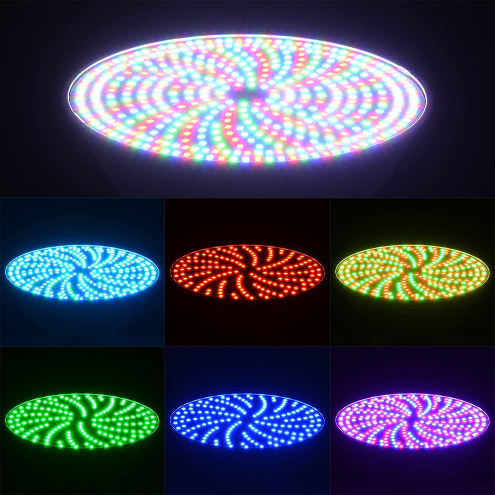 6X Submersible LED Lights with Remote - Waterproof Battery Operated Lights for Aquarium, Fountain, Pond, Halloween Party Decorations - Perfect for Indoor/Outdoor Water Features, Garden Decor & Holiday Lighting