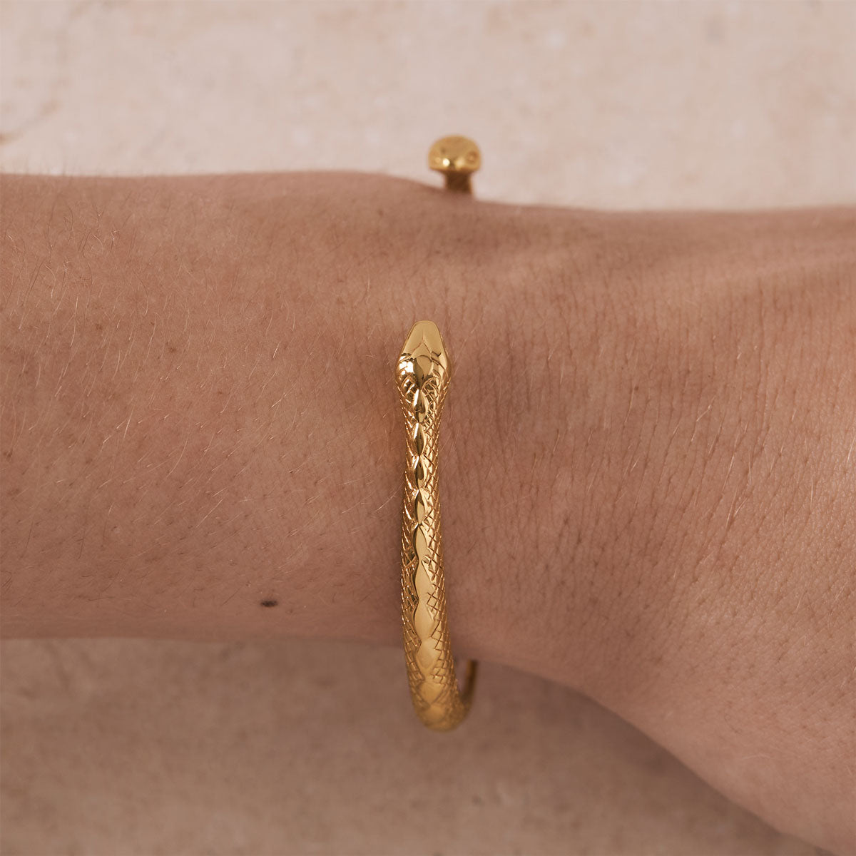 Diamond Python Snake Cuff Gold Bracelet - Elegant Reptile Jewelry for Women | Perfect for Parties, Weddings & Fashion Accessories