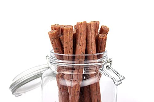 Mission Meats Cracked Pepper Pork Sticks - Antibiotic Free, Sugar Free, Keto & Paleo Friendly Protein Snacks | Nitrate & Nitrite Free, Whole30 Compliant, AIP Approved | High Protein Low Carb Snack for Hiking, Travel & On-the-Go Nutrition