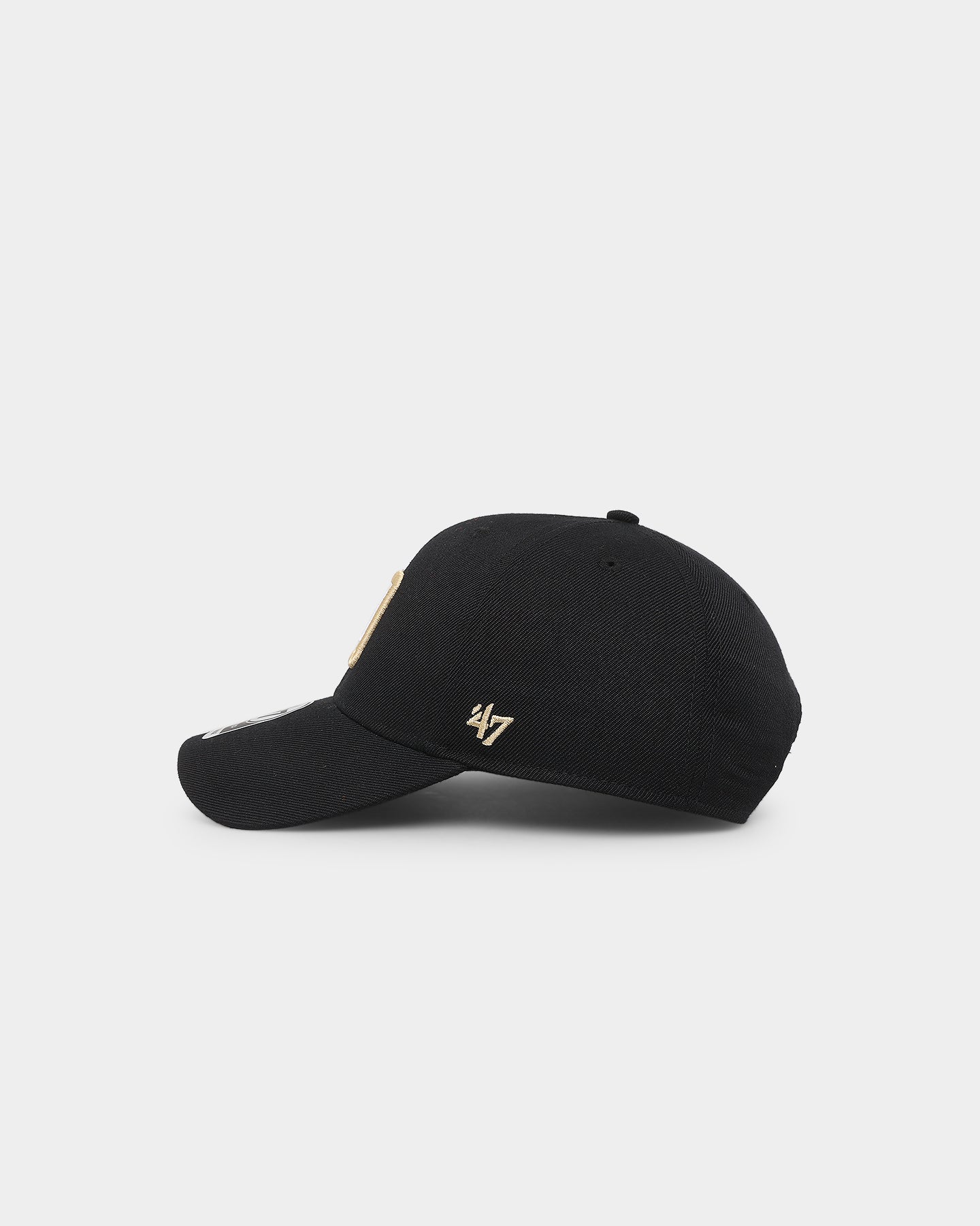 47 Brand San Diego Padres Sure Shot 47 MVP DT Snapback Black Hat - Adjustable Baseball Cap for Men & Women - Perfect for Sports Fans, Casual Wear & Outdoor Activities