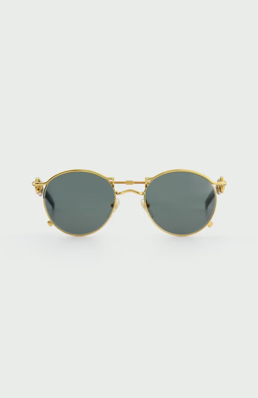 JEAN PAULT GAULTIER THE GOLD 56 0174 SUNGLASSES - Luxury Designer Sunglasses for Women & Men, UV Protection, Fashionable Statement Accessory for Beach, Driving & Outdoor Activities