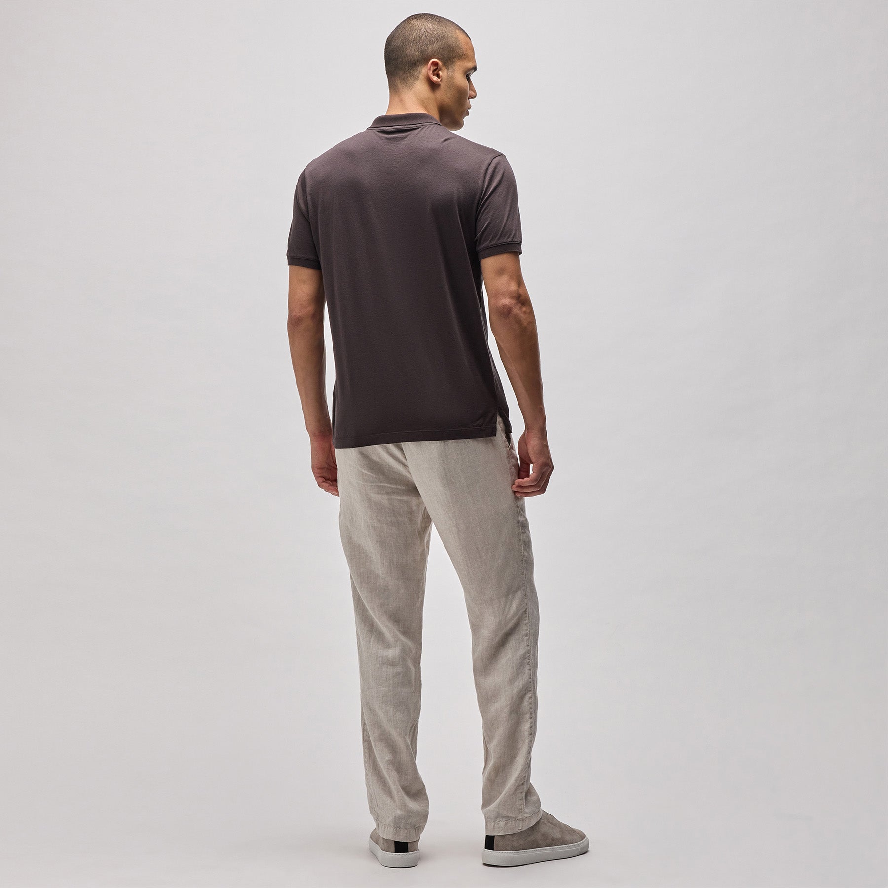 Luxe Lotus Jersey Polo Shirt for Men - Soft Breathable Cotton Blend - Casual & Business Wear - Perfect for Office, Golf, and Outdoor Activities