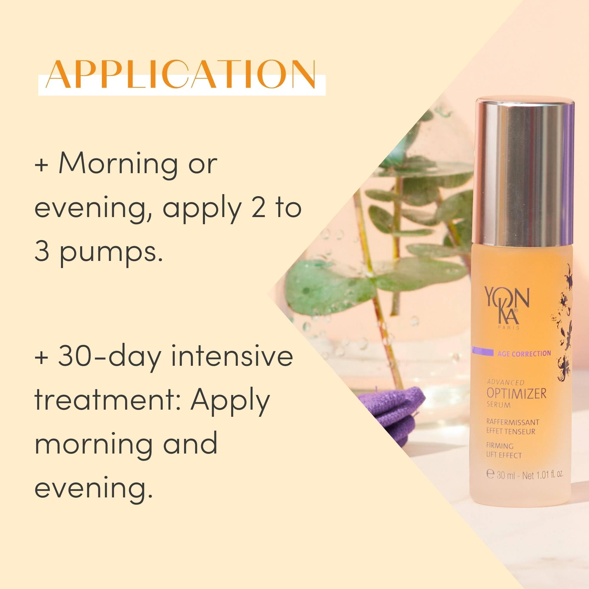 Yon-Ka Advanced Optimizer Anti-Aging Serum 30ml - Firming & Lifting Face Serum with Marine Collagen & Hyaluronic Acid | Dermatologist-Tested, 89% Natural Ingredients | Reduce Wrinkles & Boost Radiance for Youthful Skin | Perfect for Daily Skincare Routine & Nighttime Rejuvenation