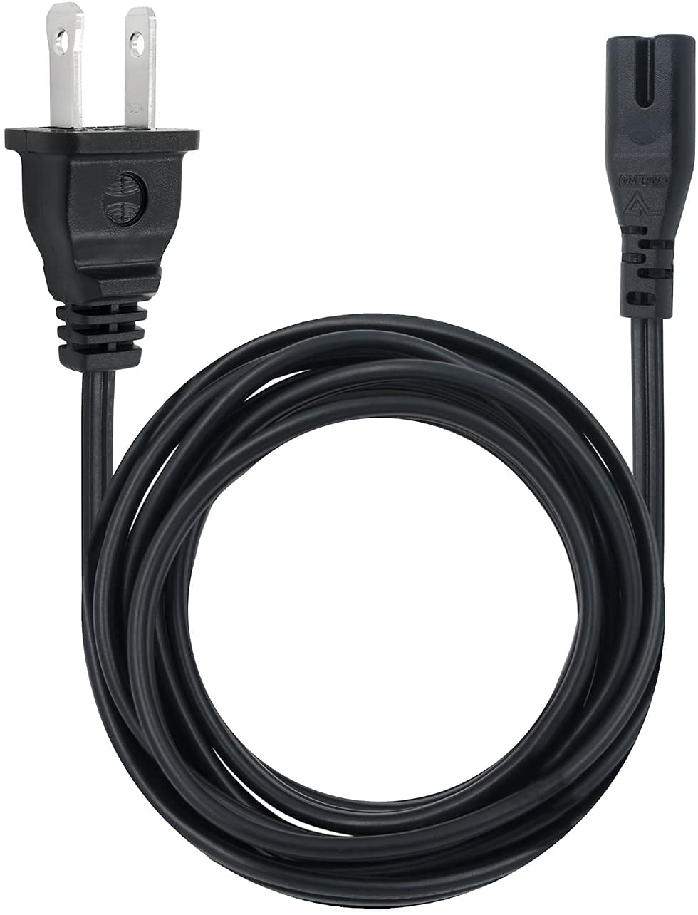 JVC RC-ST3 Power Cord Replacement - AC Outlet Cable Plug for RC-ST3SL RC-ST3SLEB Boom Box & Portable CD Player - Perfect for Home, Office, and Outdoor Music Playback