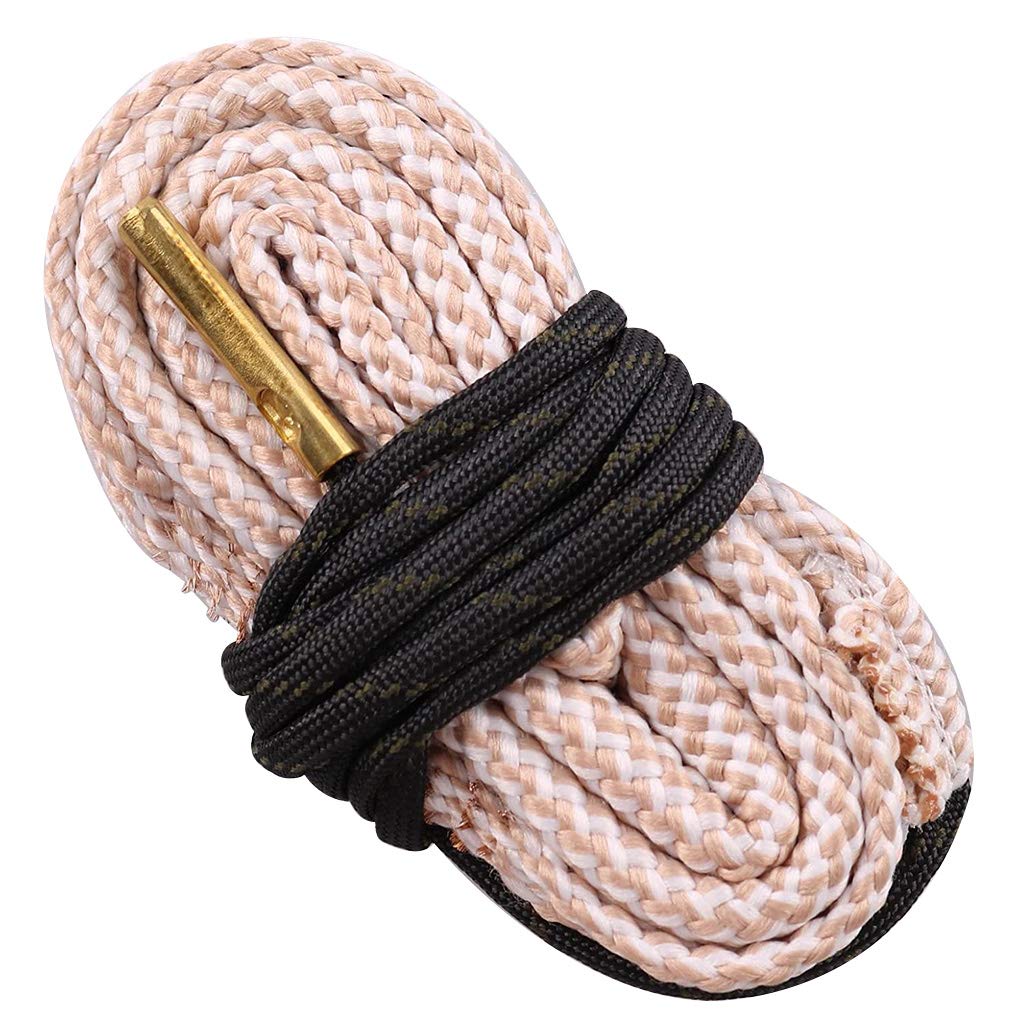 Premium Gun Cleaning Kit - .32 Cal & 8mm Bore Snake Rope for Rifle, Pistol, Shotgun | Quick & Easy Gun Barrel Maintenance | Perfect for Hunting, Range Practice & Firearm Care