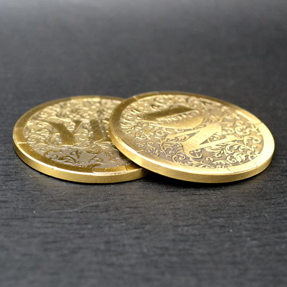 Joygulls Novelty Decision Maker Coin - Gold YES NO Challenge Coin for Fun Choices, Games, and Decision Making - Perfect for Gifts, Parties, and Office Use