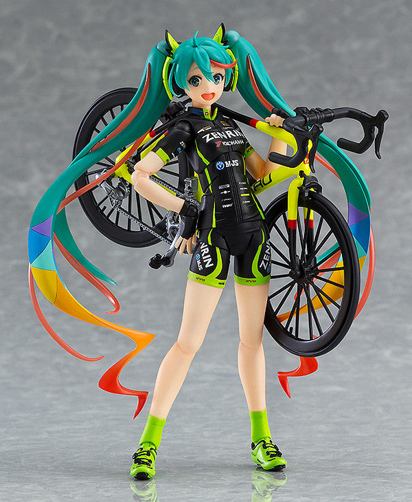 Figma #365 Racing Miku 2016 TeamUKYO Support Ver. Action Figure - Good Smile Racing - Anime Collectible for Display & Cosplay Enthusiasts