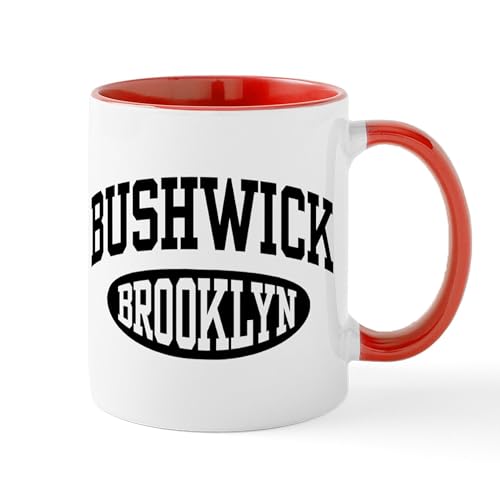 White/Red Inside - Bushwick Brooklyn Mug
