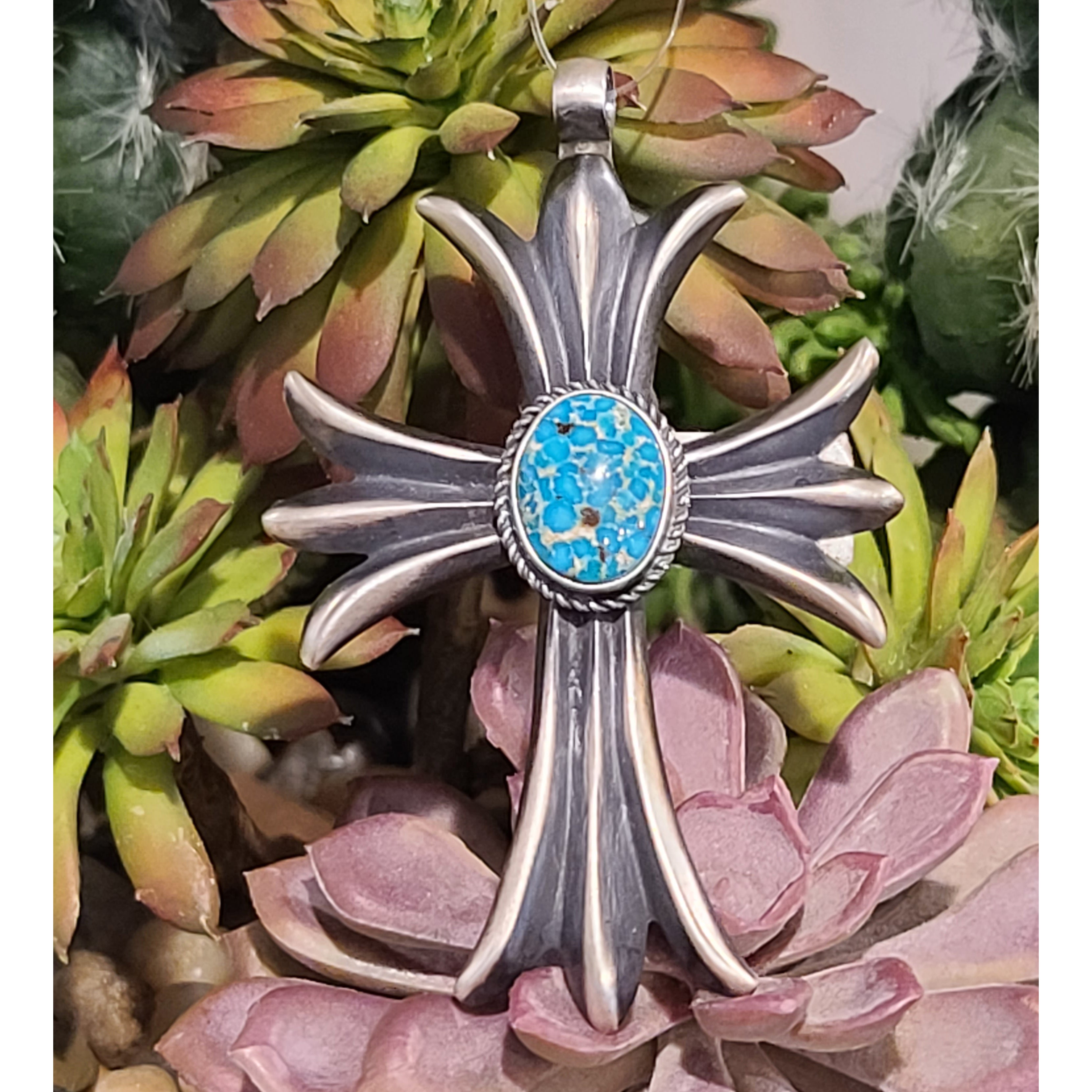 Fox Cross Pendant Necklace WP001 - Elegant Religious Jewelry for Women, Perfect for Gifts, Church, and Everyday Wear