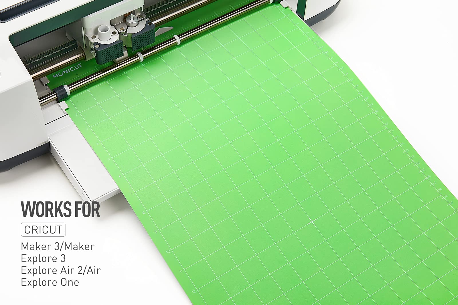 12x12 Standardgrip Cutting Mat 3-Pack - Non-Slip Flexible Craft Mats for Cricut Maker 3/Maker/Explore 3/Air 2/Air/One - Perfect for DIY Crafts, Quilting, Sewing & Scrapbooking - Ideal for Home, Office & Classroom Use