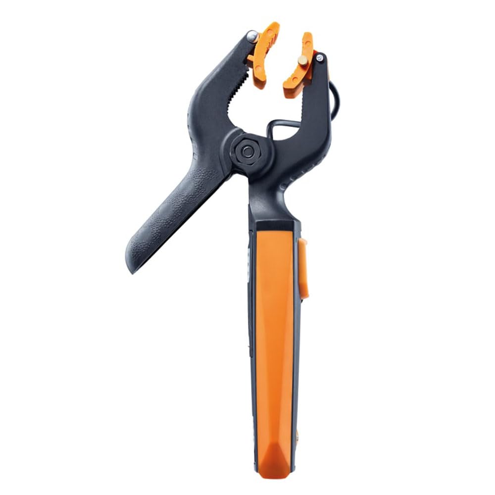 Smart Wireless Mini Pipe Clamp Thermometer - Bluetooth HVAC Temperature Sensor for Heating/Cooling Systems - In-Tube Measurement with Mobile App - Perfect for Home, Industrial & HVAC Maintenance
