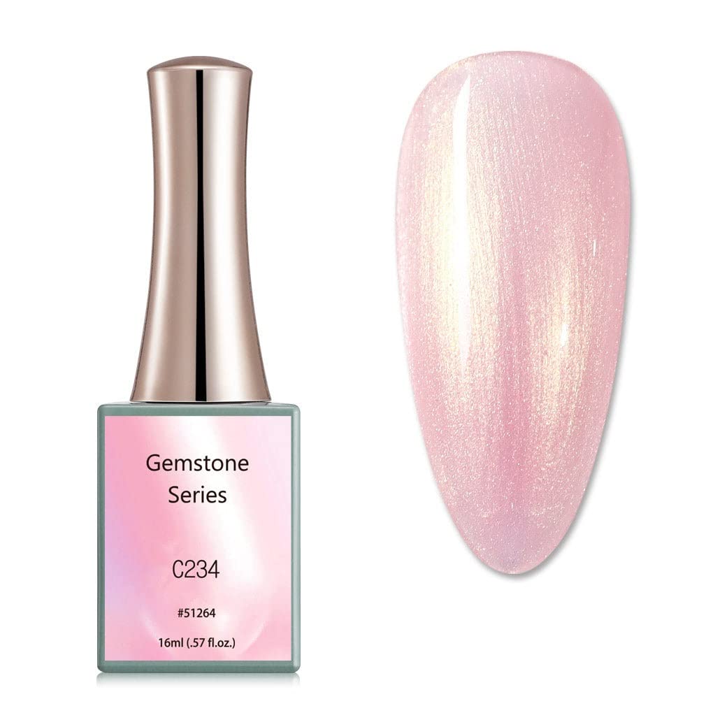 BELLE GAGA™ CANNI Gel Nail Polish Set - 16ml Soak Off LED/UV Nail Polish for Manicure, Salon & DIY Home Nail Art (Color C234) - Perfect for Parties, Weddings & Everyday Wear