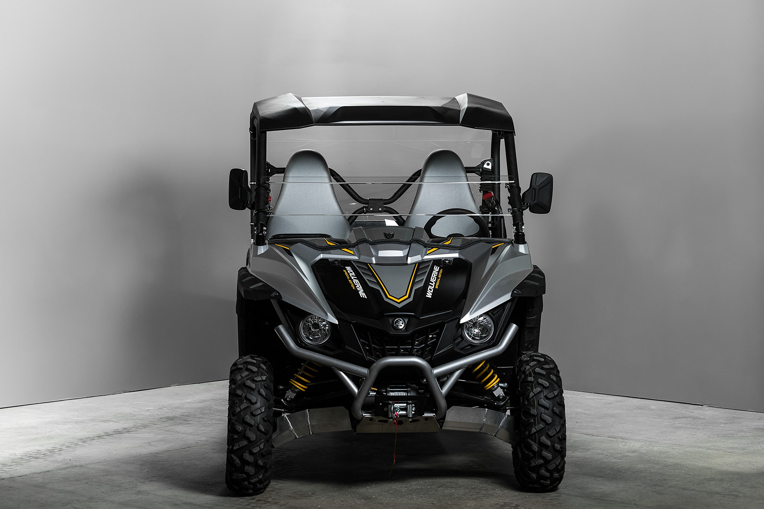 Yamaha Wolverine Half UTV Windshield 3/16
