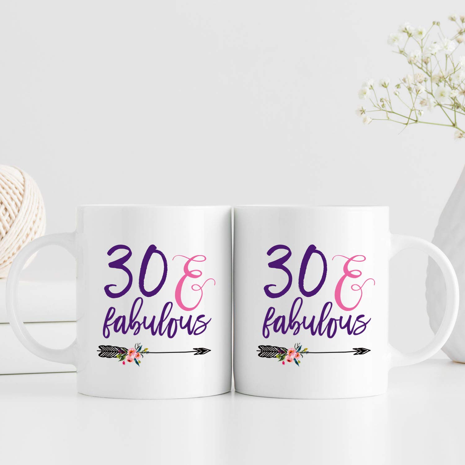 30th Birthday Gifts for Women Born in 1993 - Funny 30 Years Old Birthday Coffee Mug for Mom, Wife, Sister, Friend, Colleague - 11oz Ceramic Cup - Perfect for Office, Home & Birthday Celebrations