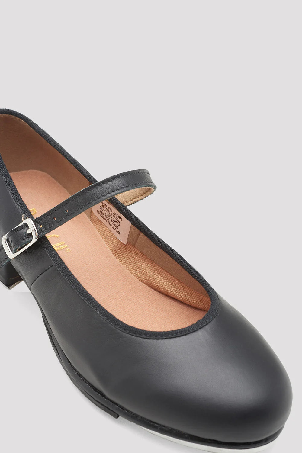 Bloch Women's Black Leather Tap Shoes for Dance - Perfect for Tap Dancing, Performances, and Dance Classes