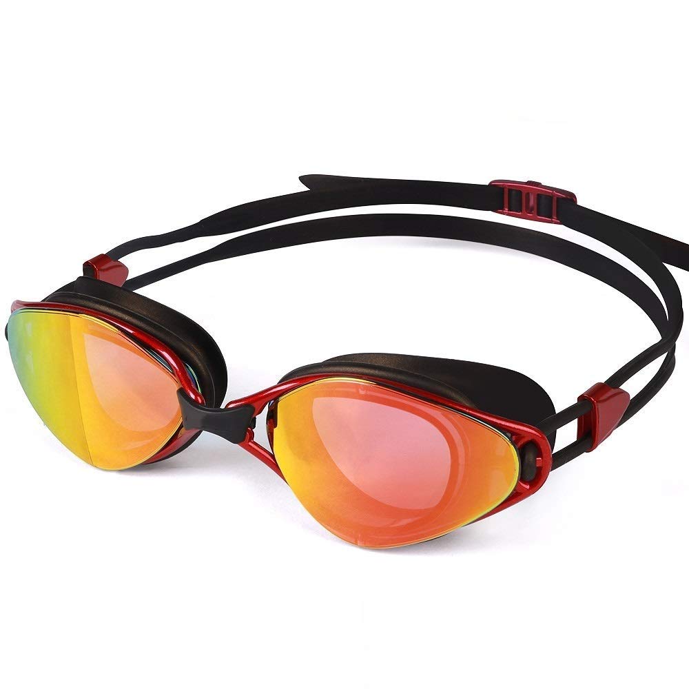 **KAPOHU Anti-Fog Leak-Proof UV Protection Swim Goggles for Women, Men, Adults & Kids – Wide View Swimming Goggles for Pool, Beach & Training (Color: A)**