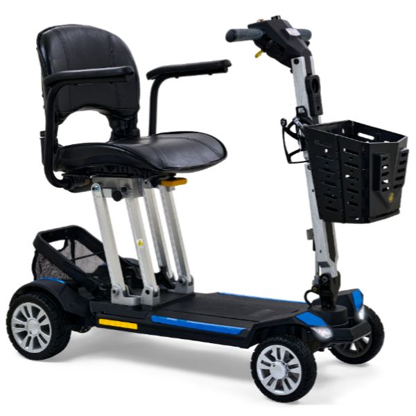 Golden Technologies Buzzaround Carry On Folding Mobility Scooter GB120 - Lightweight Portable Electric Scooter for Seniors & Adults - Perfect for Travel, Shopping & Outdoor Activities