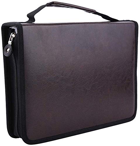 150 Slots Large Capacity Pencil Case Organizer - Perfect for Watercolor Pencils, Colored Pencils, Marco Pens & Gel Pens | Portable Carrying Bag for Artists, Students & Professionals (Black) - Ideal for School, Office, Art Classes & Travel