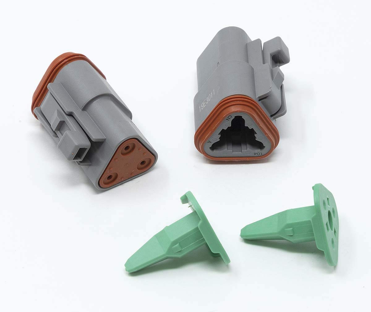 Eastwood Crimp-Right Genuine DT Series Deutsch Connectors and Pins Kit with Clamping Pliers - Professional Automotive Electrical Wiring Solution for Trucks, Motorcycles & Marine Applications