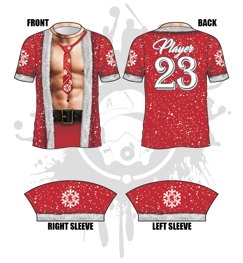 Stud Claus Men's Jersey - Comfortable & Stylish Football Shirt for Fans, Players & Gifts | Game Day, Halloween Costume, Sports Events