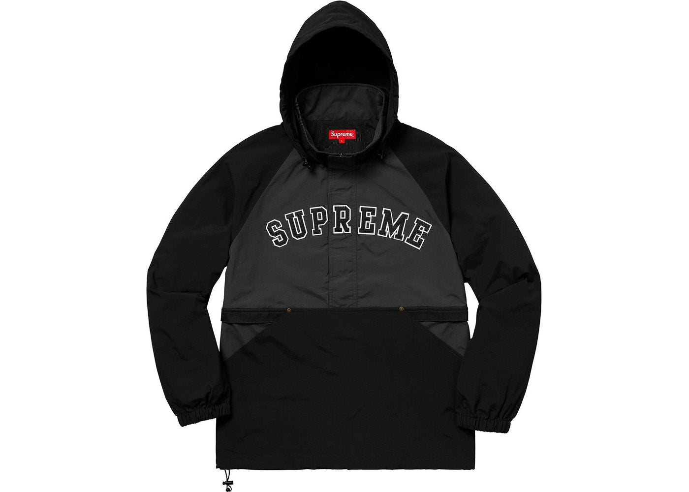 Supreme Court Half Zip Pullover Sweatshirt - Black Men's & Women's Casual Fleece Jacket for Workout, Gym, and Outdoor Activities