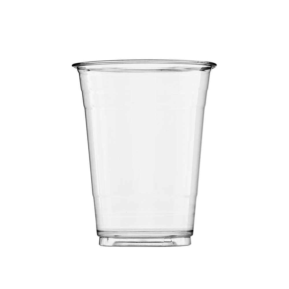 (500 Count) 16 oz Clear Plastic Cups - Disposable Crystal Clear PET Drinking Cups for Cold Beverages, Iced Coffee, Juice, Soda, Bubble Tea, Smoothies - Perfect for Parties, Picnics, BBQs, and Takeout Drinks