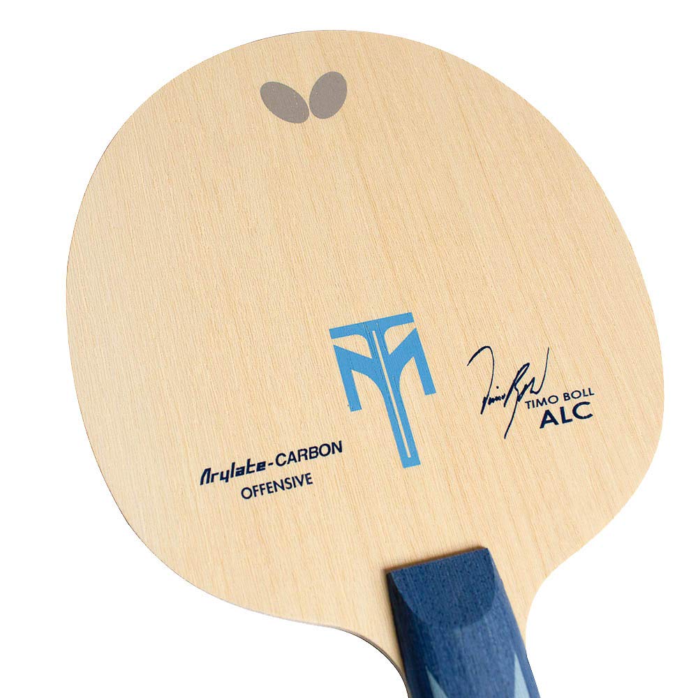Butterfly Timo Boll ALC Table Tennis Racket - Professional Arylate-Carbon Fiber Blade for Competitive Play - AN/FL/ST Handle Options - Japanese-Made Ping Pong Paddle for Tournament & Training Use
