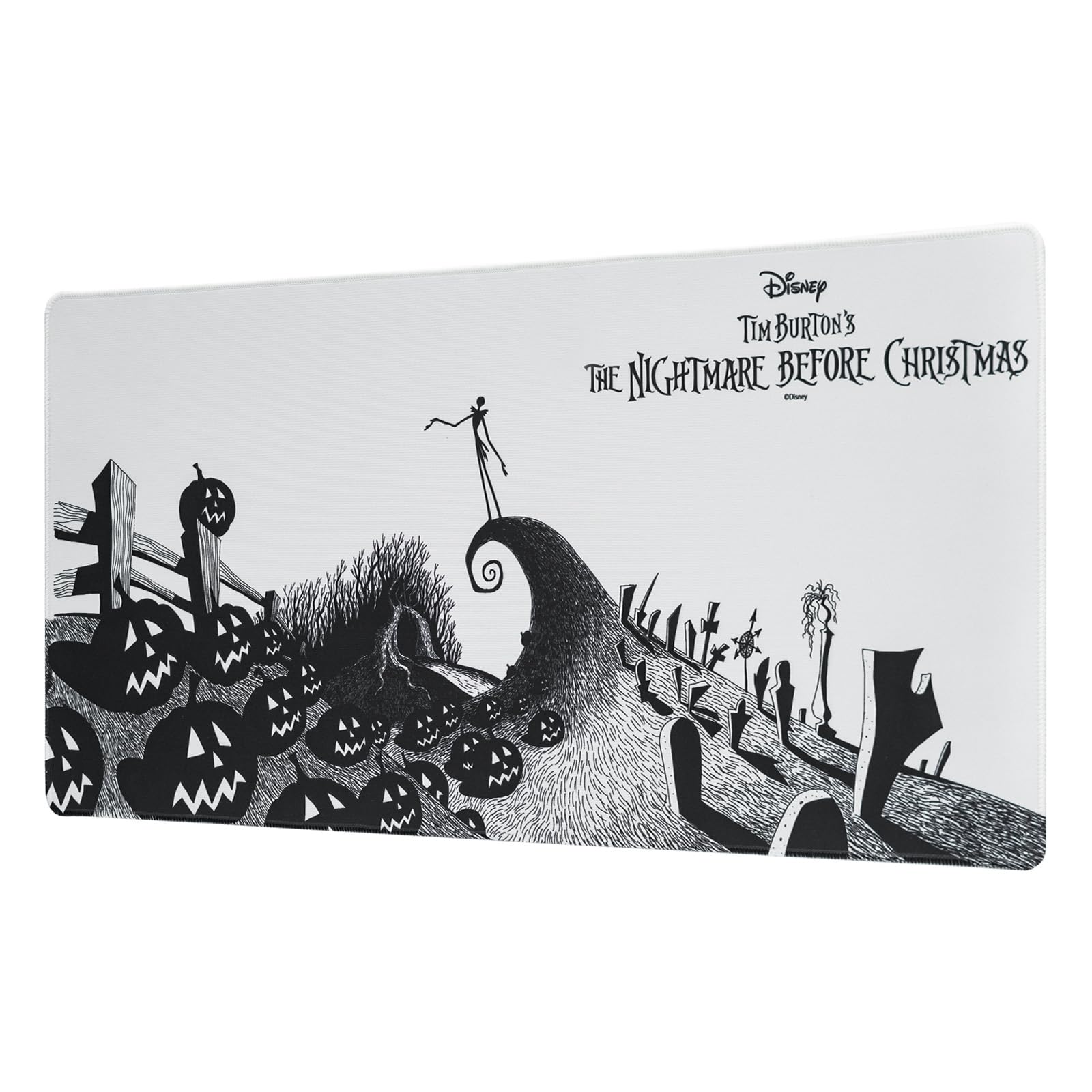 Extra Large Disney Nightmare Before Christmas Mouse Pad (80x35cm) - XXL Gaming Mouse Mat, Desk Mat for Office & Home Decor | Perfect for Gamers, Workstations & Disney Fans