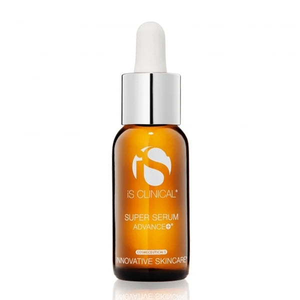 iS Clinical Super Serum Advanced+ - Anti-Aging Vitamin C Face Serum for Brightening & Hydration - Perfect for Daily Skincare Routine & Nighttime Use