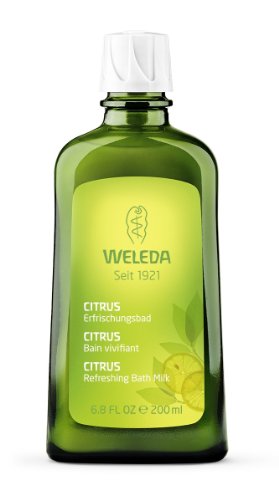 Weleda Citrus Refreshing Bath Milk 200ml - Organic Body Wash for Relaxation & Hydration - Perfect for Spa Nights & Stress Relief
