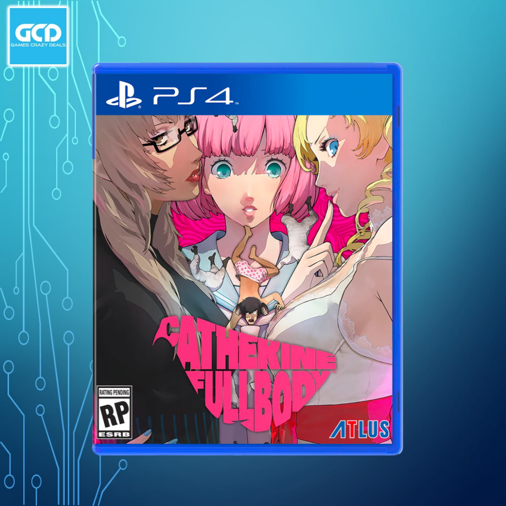 PS4 Catherine: Full Body (R2) - English Version - Romantic Puzzle Adventure Game for Adults - Perfect for Date Nights & Strategy Gamers