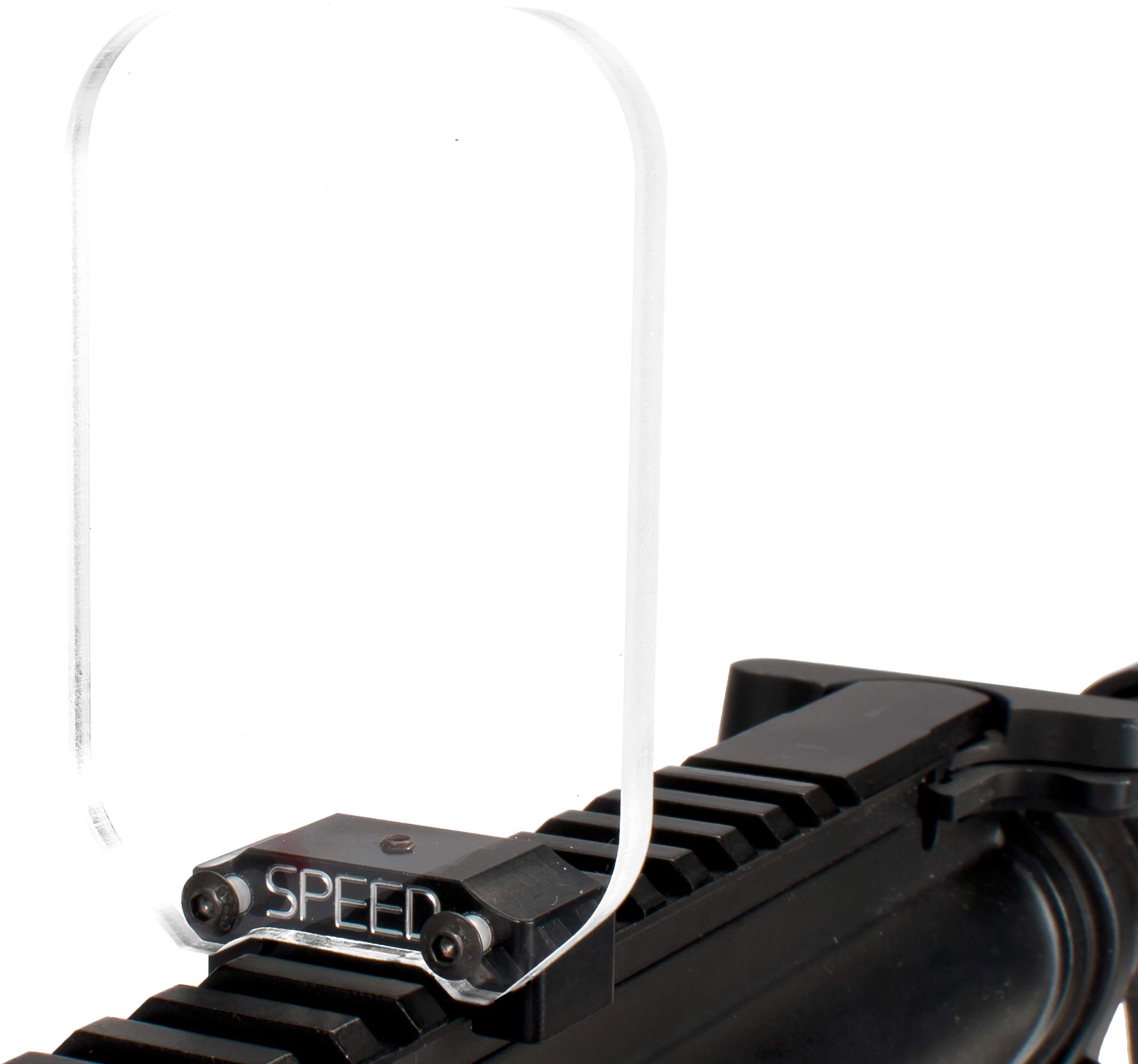 Evike Airsoft Speed Airsoft Optic BB Shield - Square/Large Model for Eye Protection | Perfect for Airsoft Games & Tactical Training