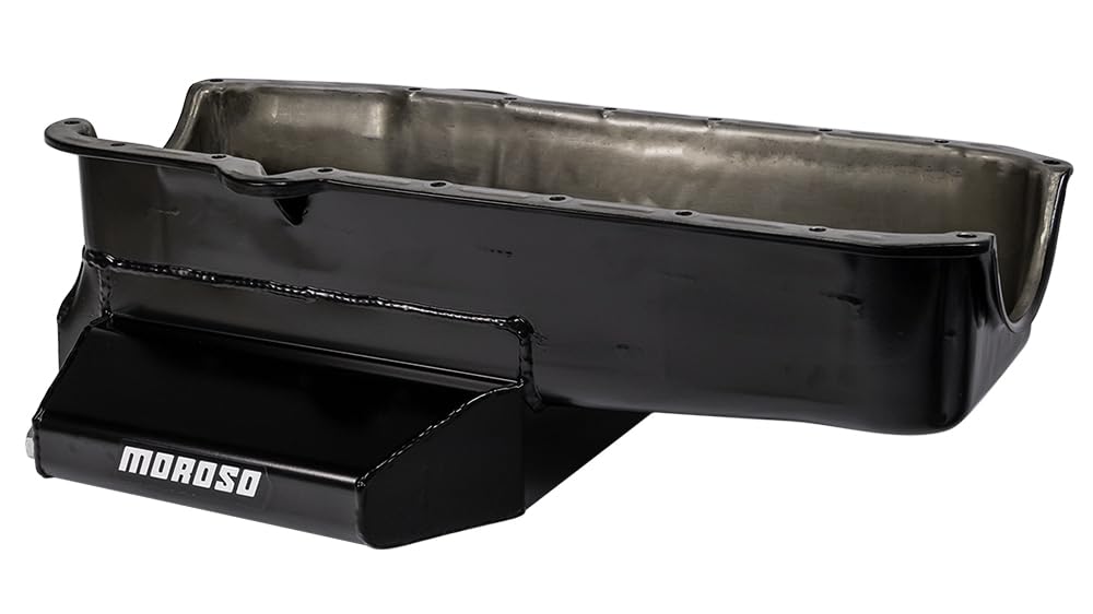 Moroso SBC RR Oil Pan 7in Deep Sump for Chevy Small Block 80-85 - High Performance Engine Upgrade for Racing & Street Use