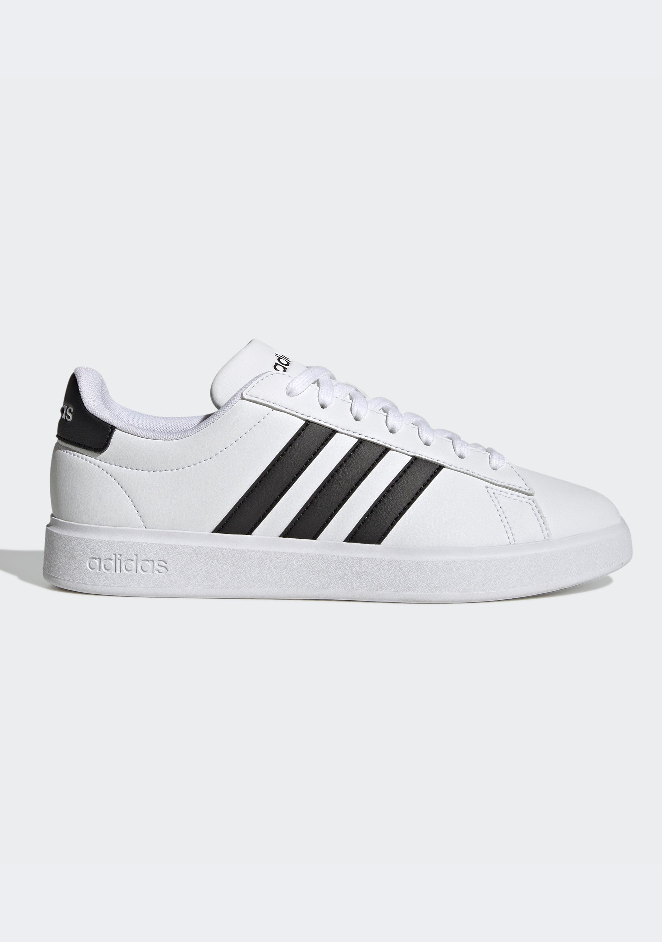 Adidas Men’s Grand Court 2.0 Sneakers - Classic White Tennis Shoes for Men | Comfortable Casual & Athletic Wear for Gym, Running, and Everyday Use