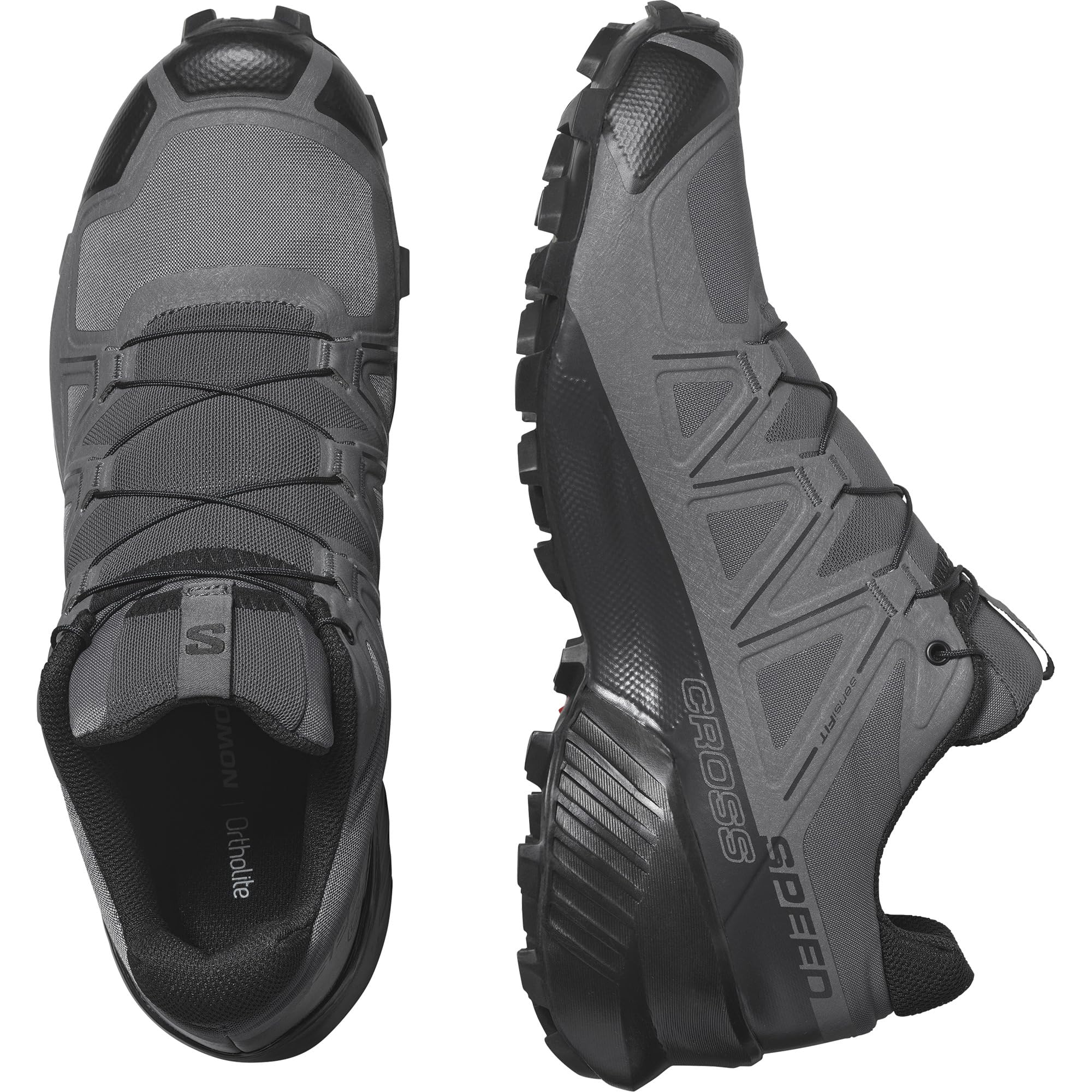 Salomon Men's Speedcross 5 Trail Running Shoes - Lightweight Hiking & Outdoor Adventure Footwear for Trail Runners (Perfect for Muddy Terrains & Mountain Trails)