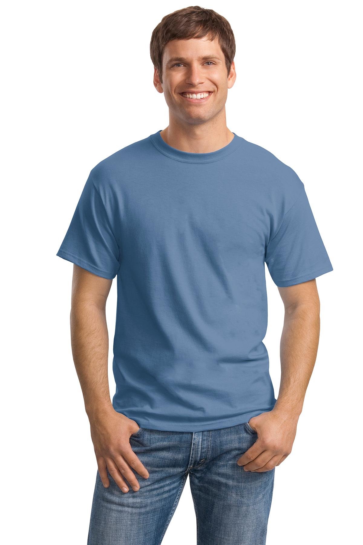 Hanes Men's ComfortSoft Cotton Crewneck T-Shirt - Soft Casual Tee for Everyday Wear | Perfect for Work, Gym & Relaxing at Home