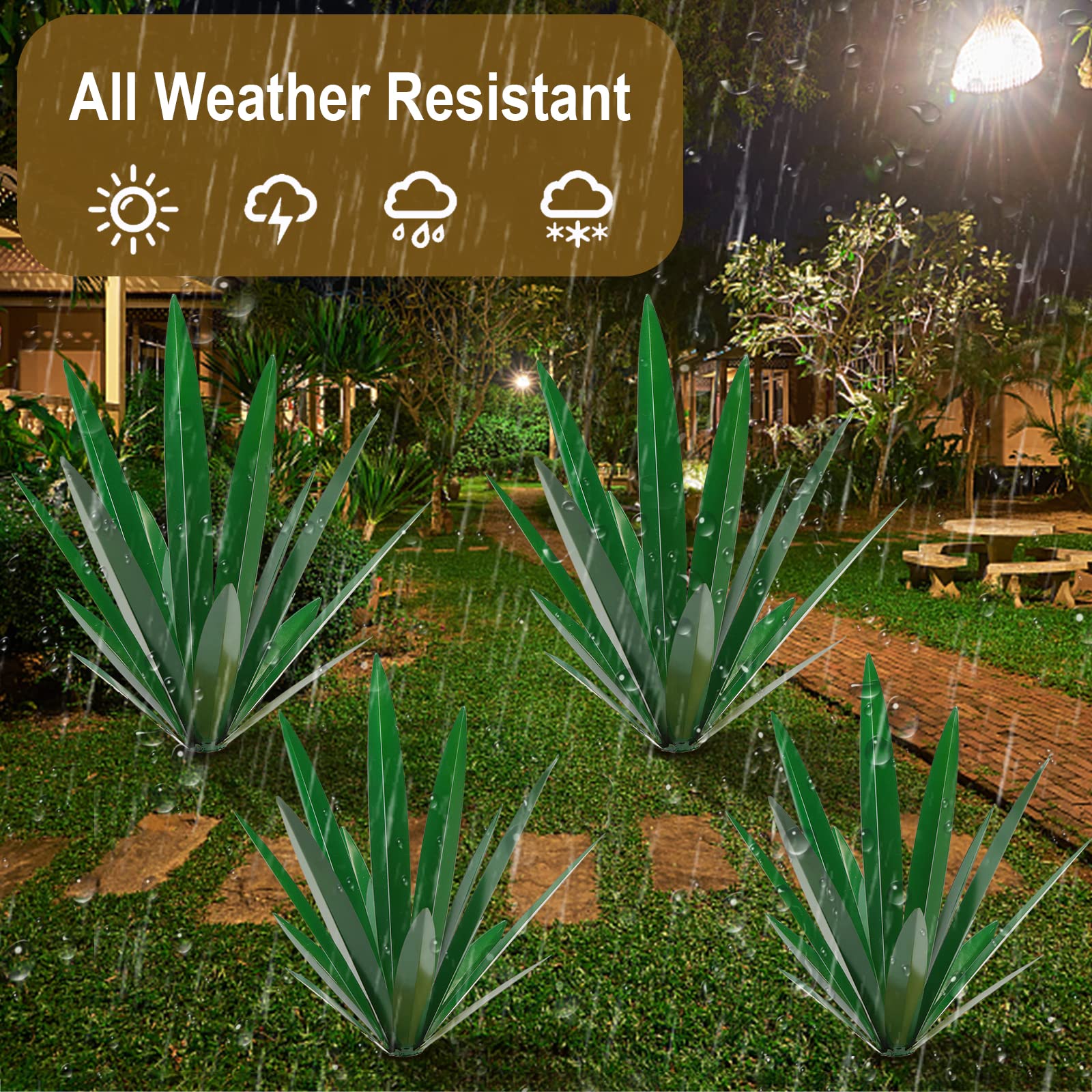 Homight Metal Tequila Country Sculpture - DIY Tequila Plant Home Decor, Garden Ornament for Patio, Lawn & Outdoor Spaces - Perfect Gift for Tequila Lovers & Garden Enthusiasts | Ideal for Southwest Style Decor, Backyard Parties & Mexican-Themed Events