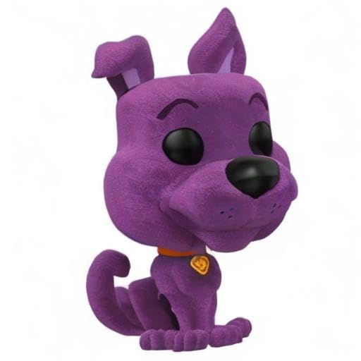 Funko Pop! Scooby-Doo Purple Flocked Exclusive #149 Collectible Vinyl Figure - Perfect for Display, Gifts & Pop Culture Fans